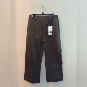 NWT ZARA TURNED-UP CUFF CHINO PANTS
ZW COLLECTION